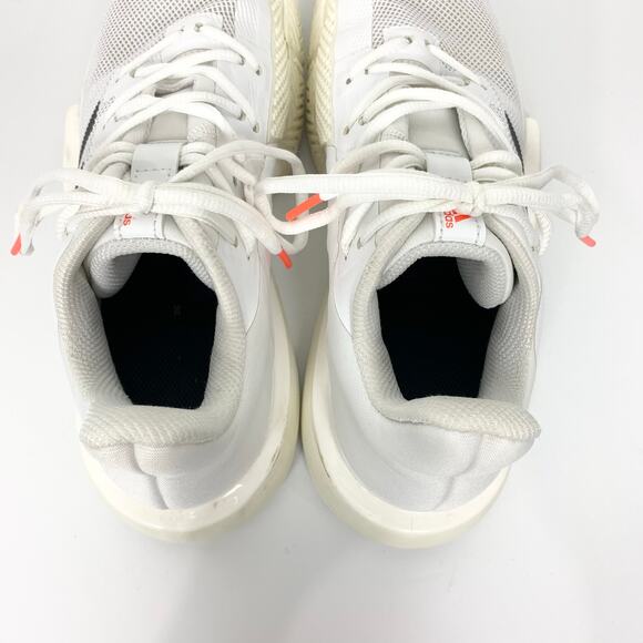 Adidas Solematch Bounce Tokyo Tennis Shoes Textile Upper Cloud White Size 8 - Picture 11 of 14